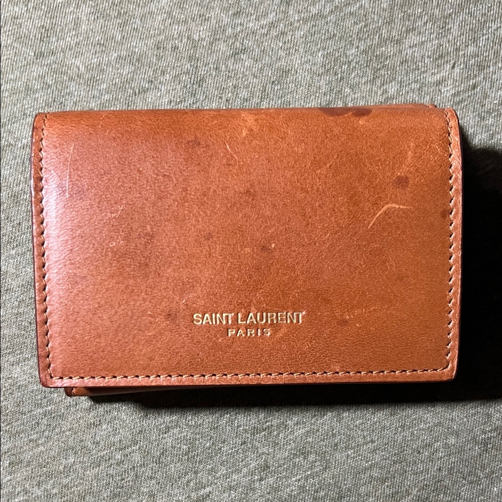 Yves Saint Laurent Saint Laurent Paris SAINT LAURENT PARIS mini wallet